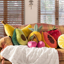 Load image into Gallery viewer, Fruit Frenzy Throw Pillow
