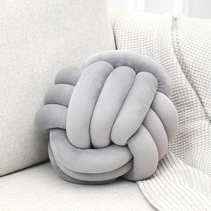 Needle Knot Throw Pillow